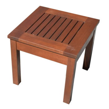 Záhradný odkladací stolík z eukalyptového dreva 40x40 cm Sonora – Garden Pleasure - Image 2