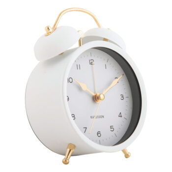 Budík ø 10 cm Classic Twin Bell – Karlsson - Image 3