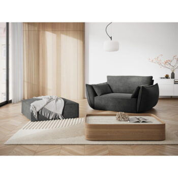 Sivé kreslo Vanda - Mazzini Sofas - Image 5