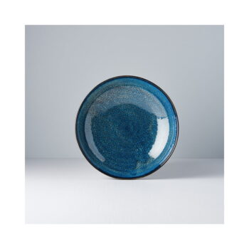 Modrý keramický hlboký tanier MIJ Indigo, ø 21 cm - Image 3