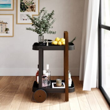 Servírovací stolík na kolieskach 44x53 cm Bellwood - Umbra - Image 8