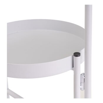Kovový stojan na kvety (výška 60 cm) – Casa Selección – Obrázok 5