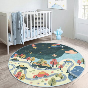 Detský koberec ø 80 cm Comfort – Mila Home - Image 7