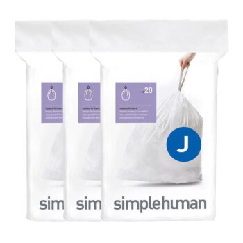 Vrecia na odpadky 60 ks 45 l J - simplehuman - Image 3