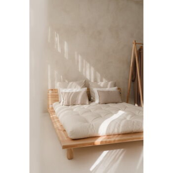 Dvojlôžková posteľ z borovicového dreva s roštom 140x200 cm Peek – Karup Design – Obrázok 9