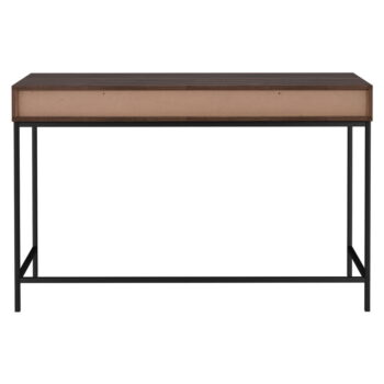 Pracovný stôl s doskou v dekore orechového dreva 50x120 cm Celine – Støraa – Obrázok 3