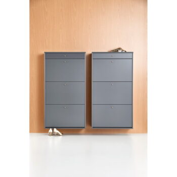 Sivá výklopná skrinka na topánky Mistral - Hammel Furniture - Image 3