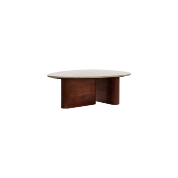 Hnedý konferenčný stolík 72x90 cm Mahelona – Light & Living - Image 6