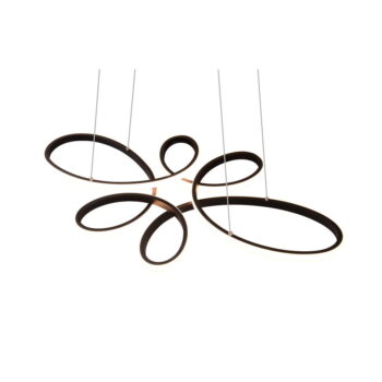 Čierne LED závesné svietidlo Fly – Trio – Obrázok 4