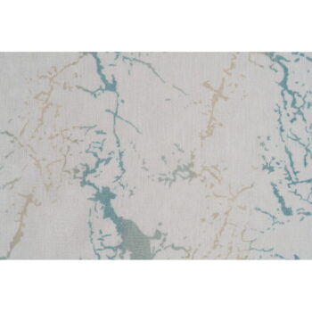 Krémovo-tyrkysovomodrá záclona 140x260 cm Mizar - Mendola Fabrics - Image 5