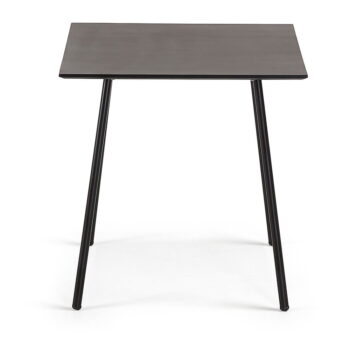 Čierny stôl Kave Home Ulrich, 75 x 75 cm - Image 2