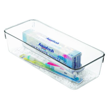 Transparentný organizér iDesign Rain Grand – Obrázok 2