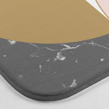 WC kúpeľňová predložka 45x45 cm Geomarbre – douceur d'intérieur – Obrázok 3