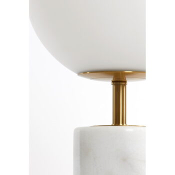 Biela stolová lampa (výška 35 cm) Medina - Light & Living – Obrázok 5