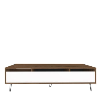 Antracitovo-hnedý TV stolík v dekore orecha 165x44 cm Aero – TemaHome - Image 6