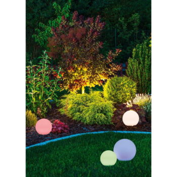 LED solárne vonkajšie svietidlo (výška 28 cm) Melo – Trio - Image 2
