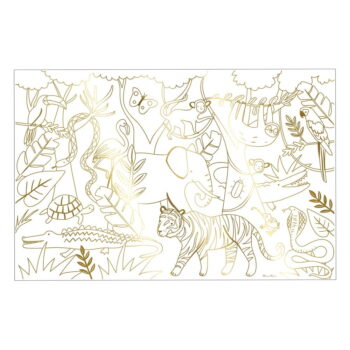Omaľovánky Jungle – Meri Meri – Obrázok 3