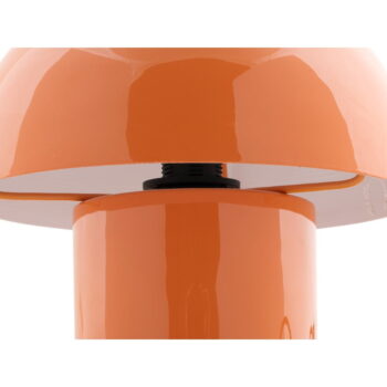 Oranžová stolová lampa s kovovým tienidlom (výška 20 cm) Fat Mushroom – Leitmotiv – Obrázok 5