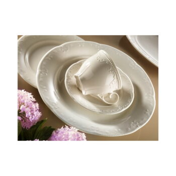 Súprava 6 porcelánových šálok s tanierikom Kutahya Elegance, 150 ml – Obrázok 5