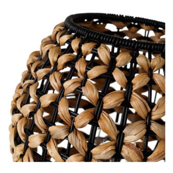 Čierna prírodná stolová lampa (výška 23 cm) Natural Way – Casa Selección – Obrázok 3
