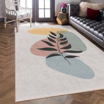 Krémový prateľný koberec 160x230 cm Illustrated Autumn – Mila Home - Image 6