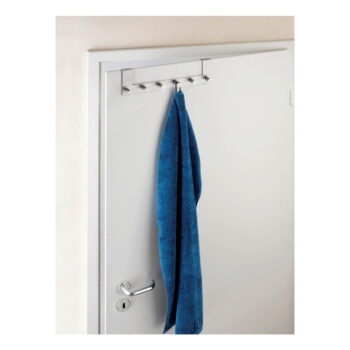 Kovový vešiak na dvere v striebornej farbe 39 cm Celano – Wenko - Image 5
