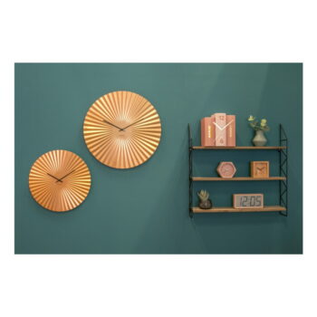 Hodiny v zlatej farbe Karlsson Sensu, ⌀ 40 cm - Image 2