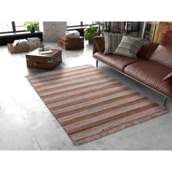 Oranžový koberec 90x60 cm Recraft - Universal – Obrázok 2