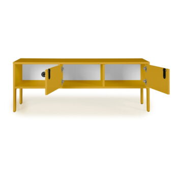 Žltá TV komoda Tenzo Uno, šírka 137 cm - Image 4