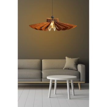 Závesné svietidlo v prírodnej farbe ø 68 cm – Opviq lights - Image 3