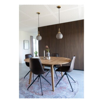 Okrúhly rozkladací jedálenský stôl z dubového dreva ø 118 cm Metz – House Nordic - Image 6