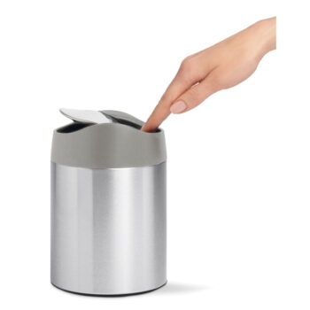 Odpadkový kôš z nerezovej ocele 1.5 l Mini - simplehuman - Image 3