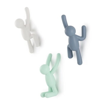 Nástenné plastové háčiky v súprave 3 ks Buddy - Umbra - Image 8