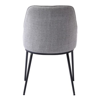Sivé jedálenské stoličky v súprave 2 ks Meridian – Unique Furniture – Obrázok 3