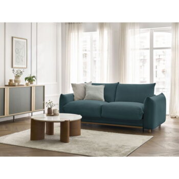 Modrá rozkladacia pohovka 214 cm Ernest – Bobochic Paris – Obrázok 10