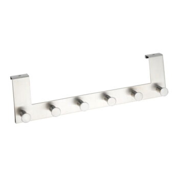 Kovový vešiak na dvere v striebornej farbe 39 cm Celano – Wenko - Image 2