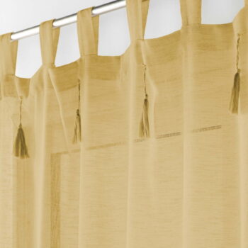 Žltá záclona 140x240 cm Dalila – douceur d'intérieur – Obrázok 2