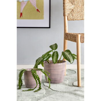 Kovové obaly na kvetináče v súprave 2 ks ø 21,5 cm Kenzie – Bloomingville - Image 2
