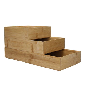 Bambusové organizéry do zásuvky v súprave 3 ks Copco - Kitchen Craft - Image 6