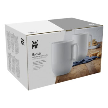 Biele porcelánové hrnčeky v súprave 2 ks 380 ml Barista – WMF - Image 7