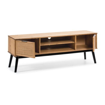 TV stolík z borovicového dreva 140x52 cm Natasha – Marckeric - Image 2
