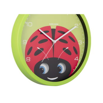 Detské hodiny ø 31 cm Peekaboo Ladybug – Karlsson - Image 4
