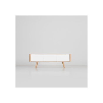Televízny stolík z dubového dreva Gazzda Ena, 135 × 42 × 45 cm - Image 3