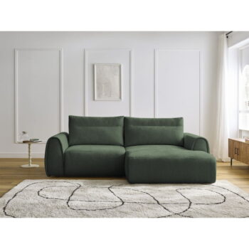 Tmavozelená rohová pohovka Aden – Bobochic Paris - Image 11