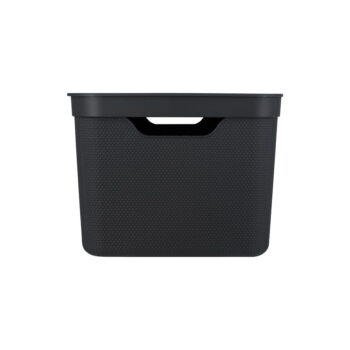 Plastový úložný box s vekom Deco - Rotho - Image 2