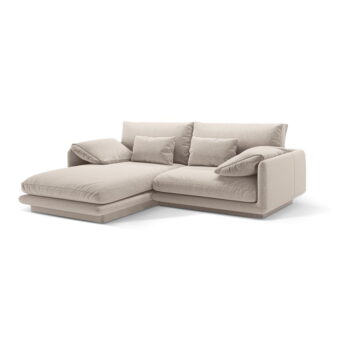 Béžová rohová pohovka (ľavý roh) Torino – Micadoni Home - Image 2
