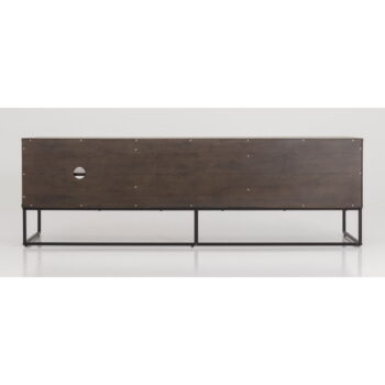 Tmavohnedý TV stolík v dekore duba 176x57 cm Bali – Tenzo – Obrázok 10