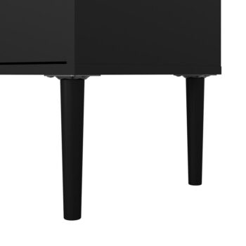 Čierny TV stolík 177x57 cm Media – Tvilum - Image 2