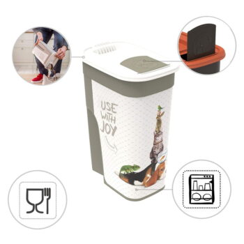 Box na granule 4.1 l Flo – Rotho – Obrázok 4