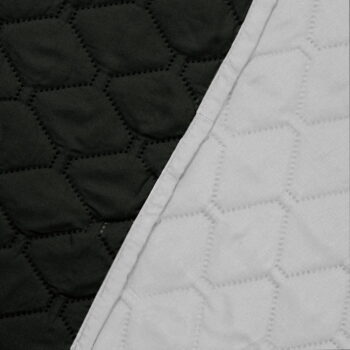 Čierno-strieborný obojstranný pléd z mikrovlákna DecoKing Axel, 240 × 260 cm - Image 4